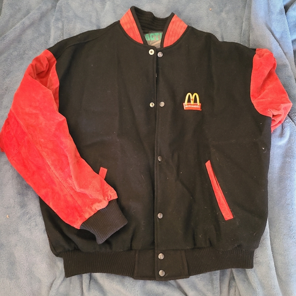 Cactus Jack suede wool bomber